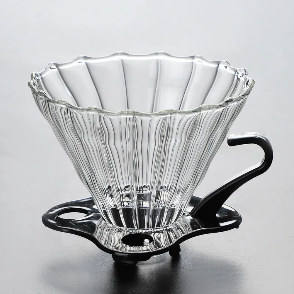 Dripper V60 de vidrio BRISCA